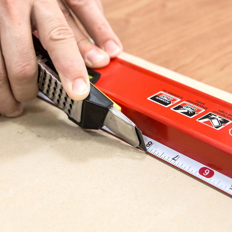 Kapro - 770 Exodus Professional Box Level - 12" - With 45Â° Vial & Ruler - For Leveling, Measuring, Marking, and Cutting - Features 3 Vials, Precise Straightedge, and Wall-Grip - Image 5